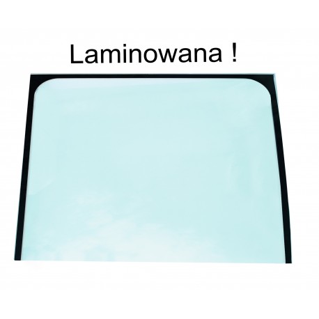 SZYBA PRZÓD GÓRA 50/50 CVA LAMINOWANA ZIELONA SITODRUK GENUINE QUALITY