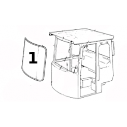 SZYBA PRZEDNIA LAMINOWANA ŁADOWARKA KOŁOWA VOLVO L70 L90 11005775