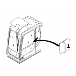 SZYBA DRZWI KOPARKA KOŁOWA/GĄSIENICOWA VOLVO EC140 240B EW140 180B 14506774