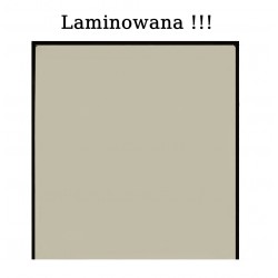 SZYBA LAMINOWANA BRĄZOWA SITODRUK CVA