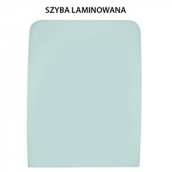 SZYBA LAMINOWANA ZIELONA CVA