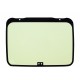 GLASS TOUGHENED GREEN WITH SCREEN PRINT CVA