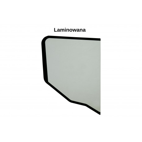 SZYBA HARTOWANA ZIELONA SITODRUK CVA - TYLNA PRAWA STRONA 