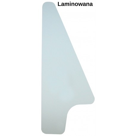 SZYBA LAMINOWANA PRZEDNIA BOCZNA ŁADOWARKA KOŁOWA CAT 950K LEWA/PRAWA STRONA SZACUNKOWE WYMIARY: 1344MM X 536MM 3311149