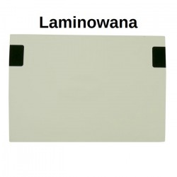 SZYBA LAMINOWANA ZIELONA SITODRUK CVA PRZEDNIA DOLNA