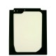 GLASS TOUGHENED GREEN WITH SCREEN PRINT WITH 3 HOLES CVA