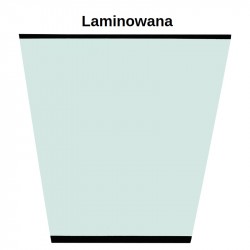 SZYBA PRZEDNIA LAMINOWANA ŁADOWARKA KOŁOWA CASE 1221E HYUNDAI HL780-7A 71LB-01071