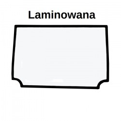 SZYBA LAMINOWANA ZIELONA SITODRUK CVA DACHOWA