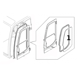 SZYBA DRZWI KOPARKA KOŁOWA/GĄSIENICOWA VOLVO EW55B EC55D 1166-01500
