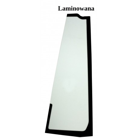 SZYBA LAMINOWANA ZIELONA Z SITODRUKIEM PRAWA/LEWA CVA