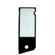 GLASS TOUGHENED GREEN WITH SCREEN PRINT CVA