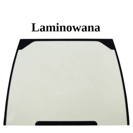 SZYBA LAMINOWANA, ZIELONA, Z SITODRUKIEM PRZEDNIA CVA GENUINE QUALITY!