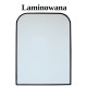 GLASS LAMINATED GREEN WITH SCREEN PRINT CVA