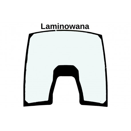 SZYBA LAMINOWANA ZIELONA SITODRUK CVA XL