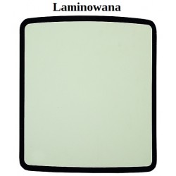 SZYBA LAMINOWANA ZIELONA Z SITODRUKIEM CVA