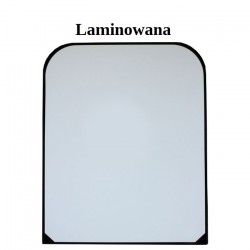 SZYBA LAMINOWANA ZIELONA Z SITODRUKIEM CVA