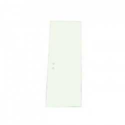 GLASS TOUGHENED GREEN CVA RIGHTHAND REAR SLIDER