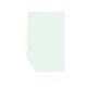 GLASS TOUGHENED GREEN CVA RIGHTHAND REAR SLIDER