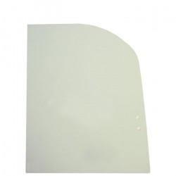 GLASS TOUGHENED GREEN CVA FRONT SLIDER RIGHTHAND