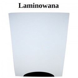 SZYBA LAMINOWANA ZIELONA Z SITODRUKIEM CVA