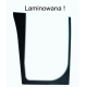 SZYBA PRZEDNIA DOLNA LEWA STRONA LAMINOWANA KOPARKO-ŁADOWARKA JCB 3CX 4CX KABINA P21 827/80141