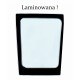GLASS LAMINATED GREEN WITH SCREEN PRINT CVA