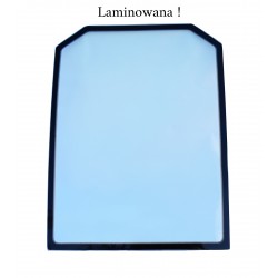 SZYBA PRZEDNIA LAMINOWANA ZIELONA SITODRUK CVA